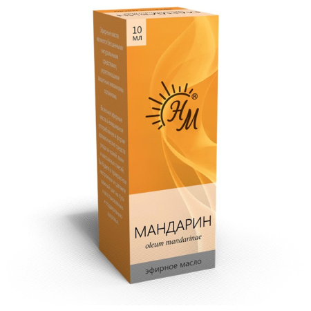 НАТУРАЛЬНЫЕ МАСЛА МАСЛО МАНДАРИН ЭФИРНОЕ 10МЛ
