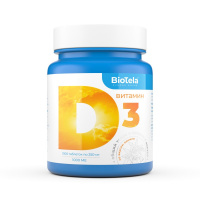BIOTELA ВИТАМИН Д3 N1000 табл массой 250мг