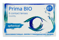ЛИНЗЫ OKVISION Prima bio spherical 8,6/14,2 /-1,50/ №6 контактные линзы плановой замены
