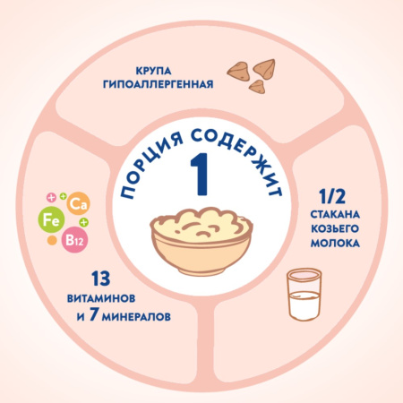 МАМАКО КАША Гречка (козье молоко) 200г