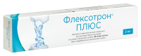 ФЛЕКСОТРОН ПЛЮС имплантат вязкоэласт стер д/внутрисустав инъек 20 мг/мл шприц 3мл шприц №1