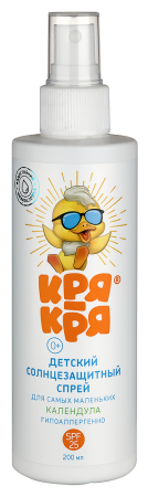 КРЯ-КРЯ Спрей СЗ Ф-25 (календула) 200мл