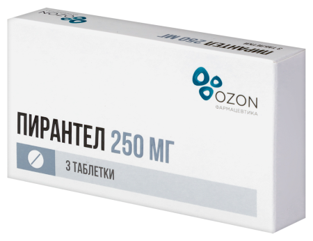 ПИРАНТЕЛ таб 250мг N3  ОЗОН