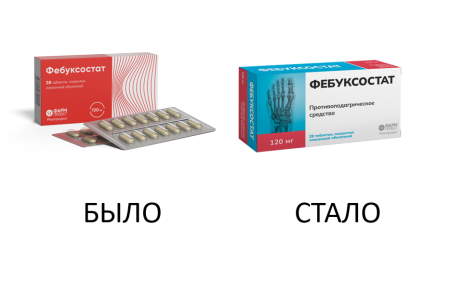 ФЕБУКСОСТАТ таб 120мг №28  Фармпроект