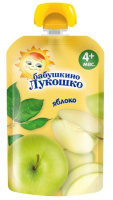 БАБУШКИНО ЛУКОШКО ПЮРЕ Яблоко 90г (дой-пак)