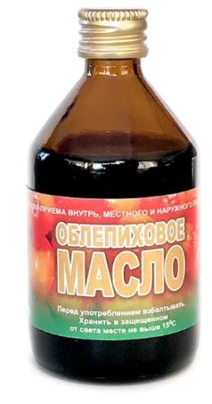 ОБЛЕПИХОВОЕ МАСЛО 100мл  Янтарное