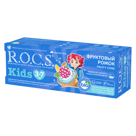 РОКС з/п КИДС Фруктовый рожок 45г