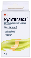 ПЛАСТЫРЬ МУЛЬТИПЛАСТ бакт Набор N20 Эластичный