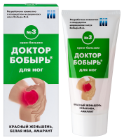 ДОКТОР БОБЫРЬ №3 Крем-бальзам для ног 50мл
