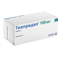 ТИАПРИДАЛ таб 100мг N20