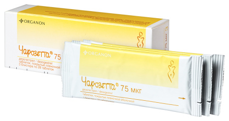 ЧАРОЗЕТТА таб 75мкг N84