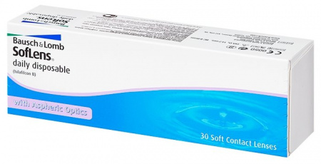 ЛИНЗЫ BAUSCH&LOMB SOFTLENS Daily Disposable 8,6 №30 (-0,75)