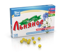 ЛЬНЯНОЕ МАСЛО капс РЕАЛКАПС 250мг №120