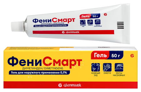 ФЕНИСМАРТ гель 0,1% 50г N1
