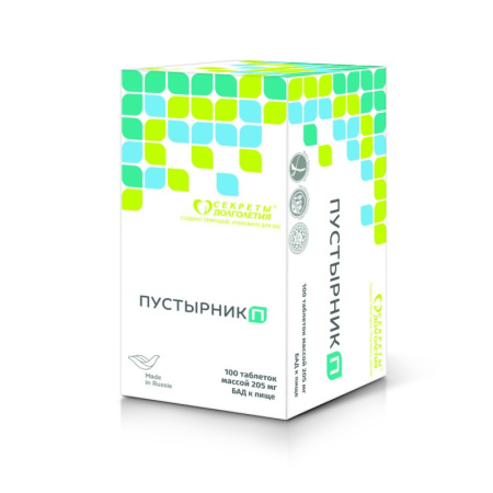 ПУСТЫРНИК-П таб N100  Парафарм