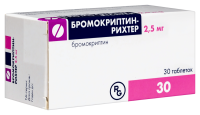 БРОМОКРИПТИН -РИХТЕР таб 2,5мг N30