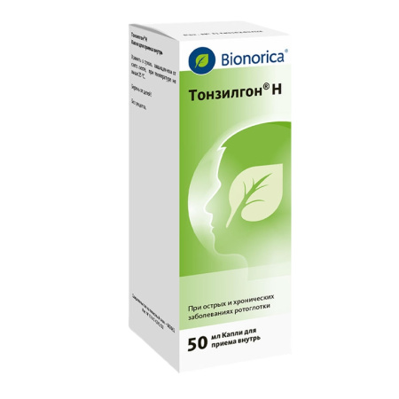 ТОНЗИЛГОН Н капли 50мл