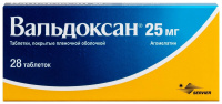 ВАЛЬДОКСАН 25 МГ N28 ТАБЛ П/ПЛЕН/ОБОЛОЧ