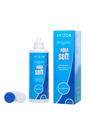 AVIZOR AQUA SOFT РАСТВОР ДЛЯ ЛИНЗ 350МЛ