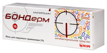 БОНДЕРМ мазь 2% 15г