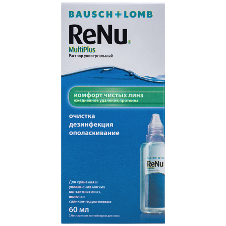РЕНЮ Раствор д/линз Multiplus 60мл