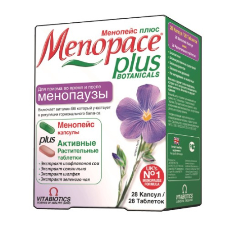 МЕНОПЕЙС ПЛЮС капс N28 + таб №28