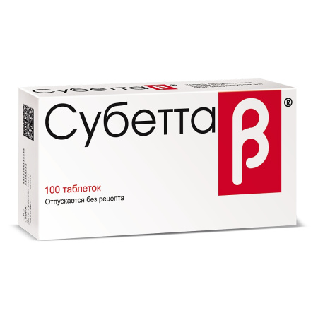 СУБЕТТА таб №100