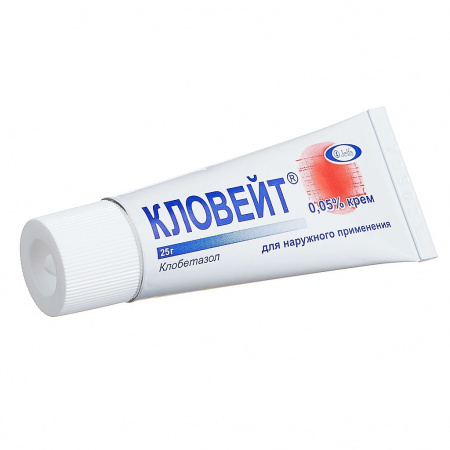 КЛОВЕЙТ крем 0.05% 25г