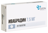 ИВАБРАДИН таб 7,5мг N28 Озон