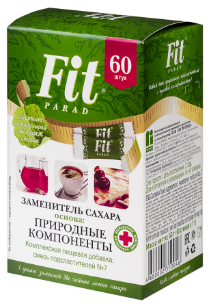 ПОДСЛАСТИТЕЛЬ ФИТПАРАД №7 1г №60