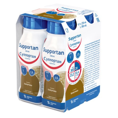 СУППОРТАН перораль питан 200мл №4 (каппучино)