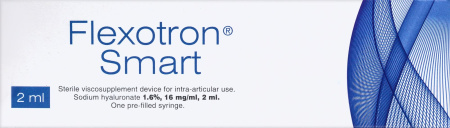 ФЛЕКСОТРОН СМАРТ имплант вязкоэластич. д/вн/суст инъекц 1,6% 16мг/мл №1
