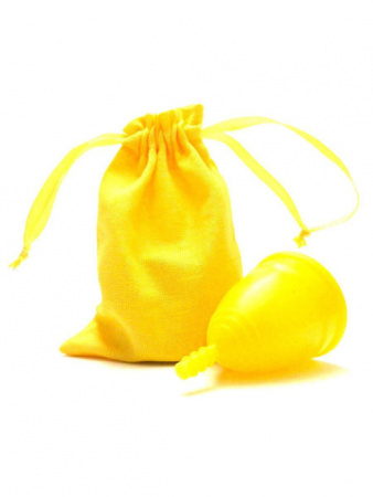 ONLYCUP Менструальная чаша Серия Лен S (желтая)