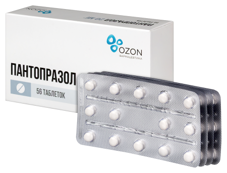 ПАНТОПРАЗОЛ таб 20мг №56 Озон