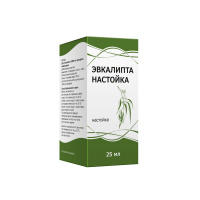 ЭВКАЛИПТА НАСТОЙКА 25МЛ ФЛАК Н-КА ИНД/УП /ТУЛЬСКАЯ ФФ/