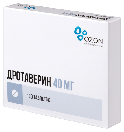 ДРОТАВЕРИН таб 40мг N100  ОЗОН