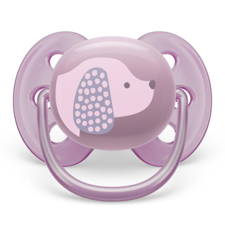 АВЕНТ AVENT SCF092/05 Соска-пустышка силиконовая ultra soft 6-18мес N1