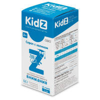 КИДЗ (KIDZ) СИРОП С ХОЛИНОМ N10 СТИК ПО 5МЛ СИРОП