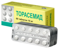 ТОРАСЕМИД  таб 10мг №60  Березовский