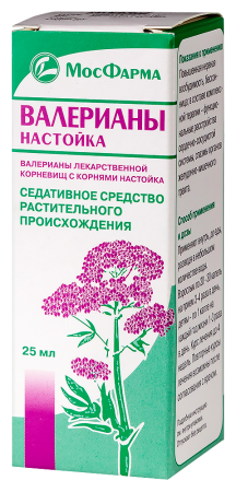 Валериана настойка 25мл N1