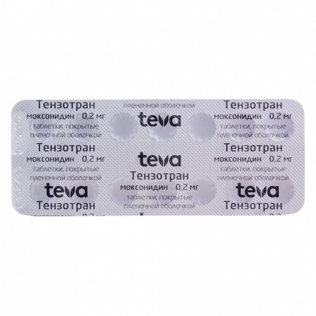 ТЕНЗОТРАН таб 200 мг N28