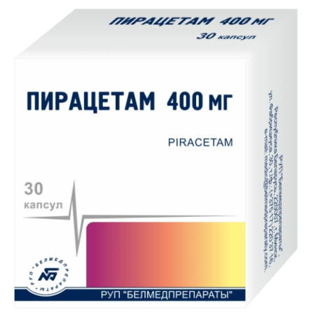 ПИРАЦЕТАМ капс 400мг N30  Белмедпрепараты
