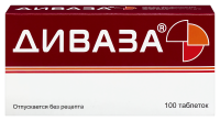 Диваза таб. д/рассас N100