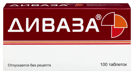 Диваза таб. д/рассас N100