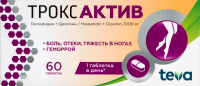 ТРОКСАКТИВ таб 1000мг №60