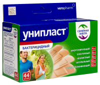 ПЛАСТЫРЬ УНИПЛАСТ бактер НАБОР Семейная забота N44