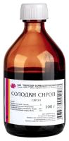 СОЛОДКИ сироп 100мл  Тверская ФФ
