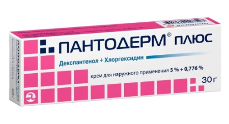 ПАНТОДЕРМ ПЛЮС 5%+0,776% 30,0 КРЕМ Д/НАРУЖ ПРИМ