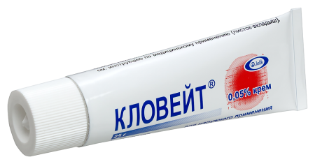 КЛОВЕЙТ крем 0.05% 25г