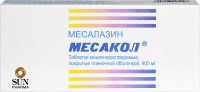 МЕСАКОЛ 400 МГ N50 ТАБЛ КИШЕЧНОРАСТВОР П/ПЛЕН/ОБОЛОЧ